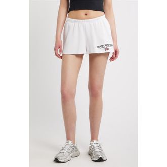 Boys Lie Kimmy Sport Shorts in White at Nordstrom, Size X-Small