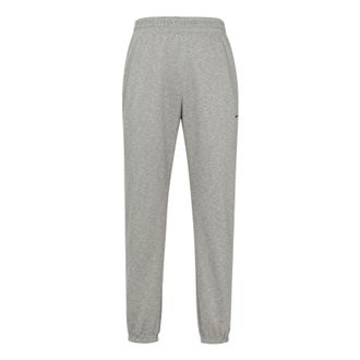 Nike Mens Nike Solid Color Logo Printing Side Zipper Pocket Waist Casual Pants/Trousers Gray DH9730-063