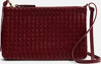 Bottega Veneta Intrecciato leather crossbody bag