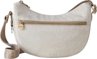 Borbonese Cross Body Bags, female, White, Size: ONE SIZE Shoulder Bag