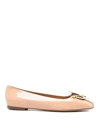 Ferragamo Leather Ballets