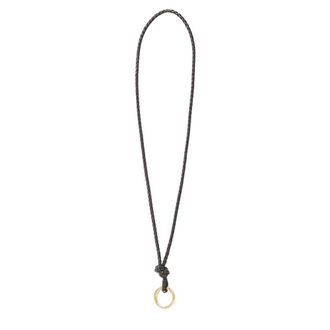 Bottega Veneta Keyrings, female, Brown, Size: ONE SIZE Intreccio Keyring