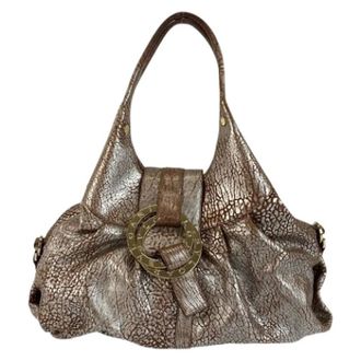 Bulgari Pre-owned Shoulder Bags, female, Brown, Size: ONE SIZE Pre-owned Vintage Shoulder Bag
