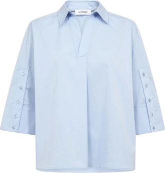 Co'Couture Mujer, Blusas y Camisas, Azul, Talla: M