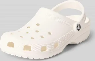 Crocs Clogs mit Label-Detail in Weiss, Gr&ouml;&szlig;e 36/37