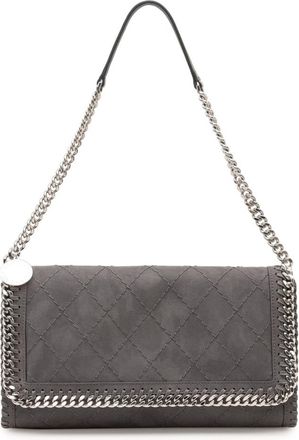 Stella McCartney Grey Falabella Large Messenger Bag