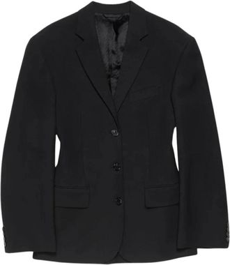 Acne Studios Tailored Blazer - Dames - Blazers - Zwart - XS - Wol - Jassen