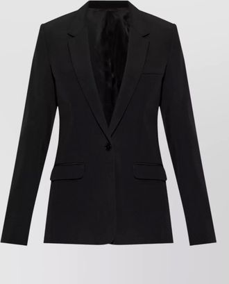 Isabel Marant feray tailored jacket notch lapel design