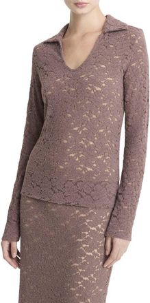Vince Lace Polo Shirt