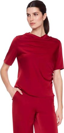 UP Drapped Belize Top In Lava