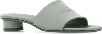 Maison Margiela Low Block Heel Mule Mule - Gray