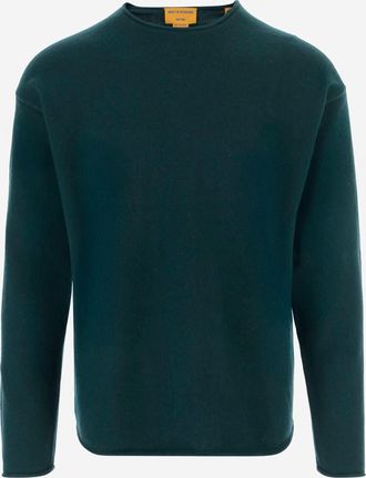 Guest In Residence Cashmere Sweater With Turn-up Cuffs
