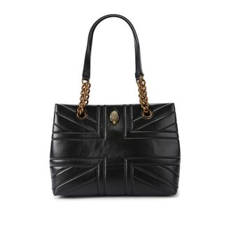 Kurt Geiger Womens Leather Kensington Uj Tote Bag - Black - One Size
