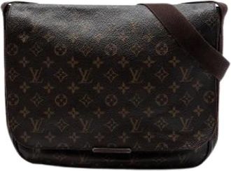 Louis Vuitton Pre-owned Monogram Beaubourg MM - Dames - Vintage Schoudertas - Bruin - ONE Size - Vintage