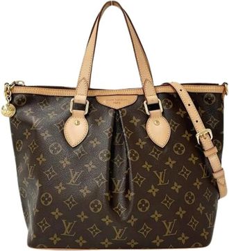 Louis Vuitton Pre-owned Tote Bag - Dames - Vintage Shopper - Bruin - ONE Size - Leer - Vintage