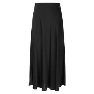 Herno Rokken, Dames, Zwart, L, Satijn, Resort Rok