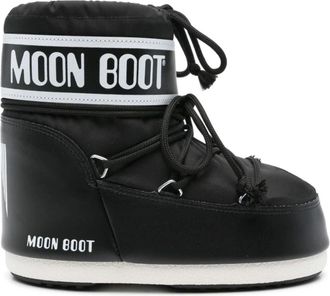 Moon Boot Schoenen, Dames, Zwart, 36 EU, Nylon, Icon Low Nylon Boot