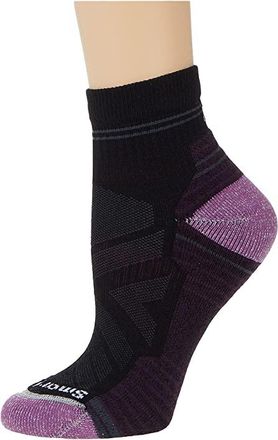 Smartwool Performance Hike Light Cushion Ankle Womens Crew Cut Socks Shoes Black : LG (Womens Shoe 10-12.5), Wool/Nylon
