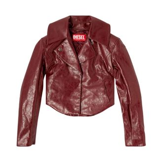 Diesel Jassen, Dames, Rood, M, Light Jacket