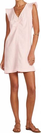 bobi Mini Cinched Front Dress In Himalayan Salt