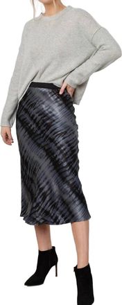 Rails Berlin Midi Skirt In Black Tide