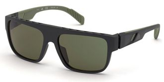 Adidas Sport SP0037 02N Mens Sunglasses Black Size 59