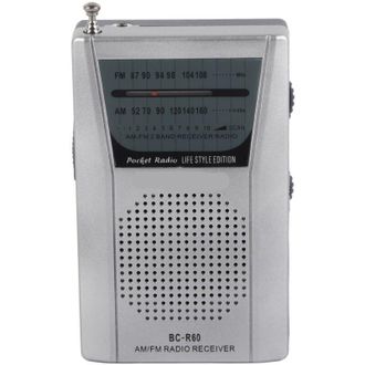 OEM Radio Digital Port&aacute;til Am/fm Con Funci&oacute;n De Memoria Y Sintonizaci&oacute;n Manual Sencilla - Bcr60 (pilas Aa Incluidas)