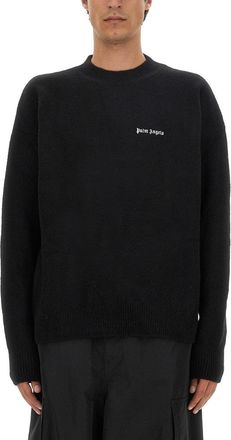 Palm Angels Jersey With Logo-Uomo