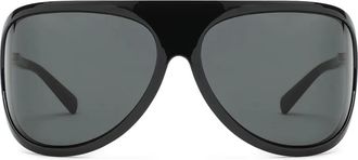 Miu Miu Eyewear shield-frame sunglasses - Black