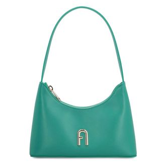 Furla Shoulder Bags, female, Green, Size: ONE SIZE Diamante Mini Shoulder Bag
