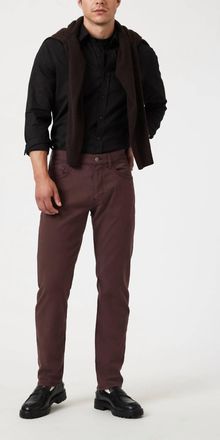 Mavi Marcus Slim Fit Pants In Currant Luxe Twill