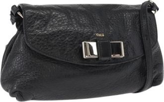 Chlo&eacute; Pre-owned Cross Body Bags, female, Black, Size: ONE SIZE Pre-owned Shoulder Bag