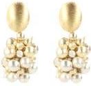 Lott. Gioielli Glassberry Cone Small Irregular Double Stone Earrings in Silver & Gold in Silver/gold at Nordstrom
