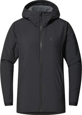 Haglöfs Mimic Alert Hood Kunstfaserjacke für Damen | grau/schwarz