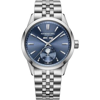 Raymond Weil Freelancer Mens Silver Watch 2766-ST-50001 Stainless Steel - One Size