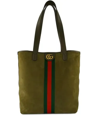 Gucci Ophidia medium shopper - Groen