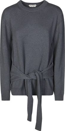 J.W.Anderson Textured Waist-Tie Knit Jumper