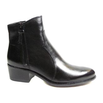 Mjus L48201.101.6002 Enkellaarsjes - Dames - Schoenen - Zwart - Maat: 38 EU Leer