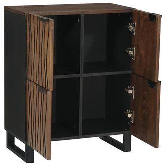 Berkfield Home Media Storage Cabinets & Racks Brown 60 x 33.5 x 75 cm