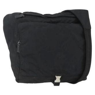 Prada Borsa a tracolla Pre-owned in nylon - - Pre-owned - Donna - Nero - ONE SIZE