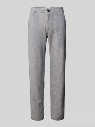 Jack & Jones Jack & Jones Tapered Fit Hose mit Eingrifftaschen Modell STACE in Jeansblau Melange, Gr&ouml;&szlig;e 28/32