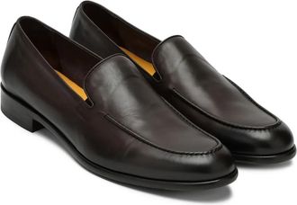 Doucal's leather loafers - men - Leather/Calf Leather/Leather - 42 - Brown