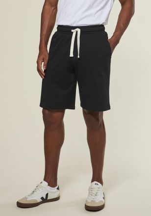 Kangaroos Sweatshorts KANGAROOS, Damen, Gr. XXL (60/62), N-Gr, schwarz, angeraute Sweatware, Obermaterial: 60% Baumwolle, 40% Polyester, unifarben, bequem kurz,