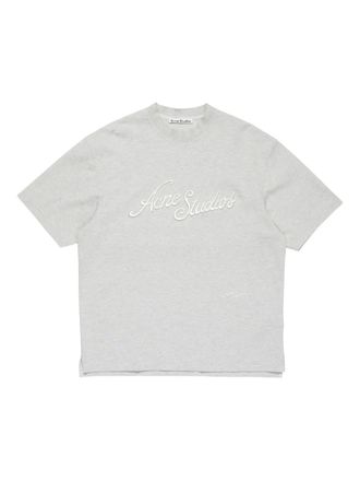 Acne Studios jersey T-shirt - unisex - Organic Cotton - S - Grey