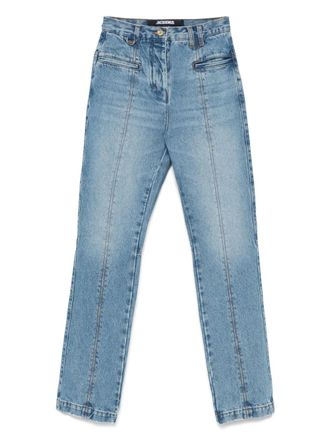Jacquemus Le De-Nimes Norma jeans - Blue
