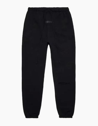 Fear of God Mens Fear of God Essentials Sweatpants Stretch Limo - Black - Size: 33/32/32