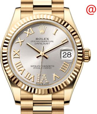 Rolex Datejust 31 Automatic Chronometer Grey Dial Ladies Watch M278278-0028