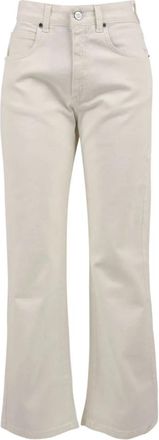 Douuod Rosario Broeken - Dames - Regular Fit Jeans - Wit - W28 - Jeans