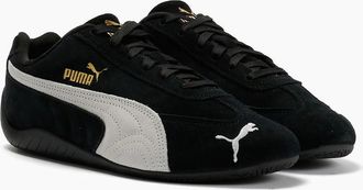 Puma Womens Puma Speedcat OG Leather Black/White Trainers - Size: UK 7 / eu 40.5 / us 8