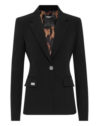 Philipp Plein Cady Blazer long-sleeved Skull strass